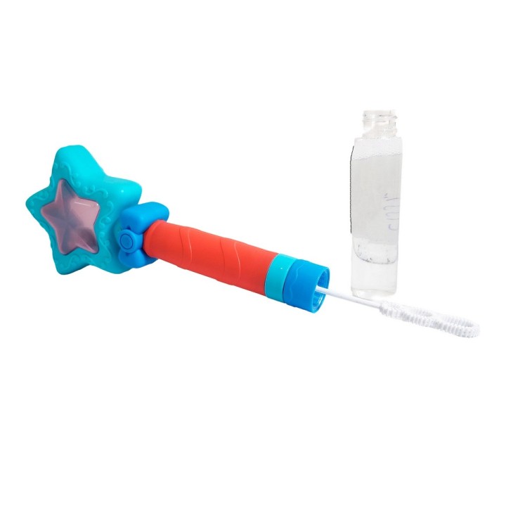 Burbujero Juguete Con Figura De Estrella + Liquido Burbujas