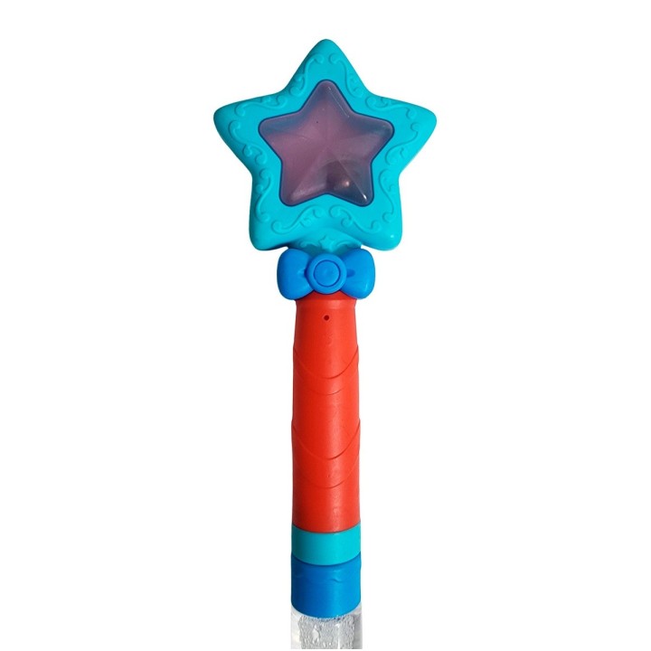 Burbujero Juguete Con Figura De Estrella + Liquido Burbujas