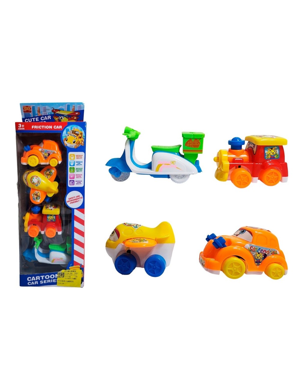 Avion Carro Tren Motocicleta De Cuerda Juguete Interactivo