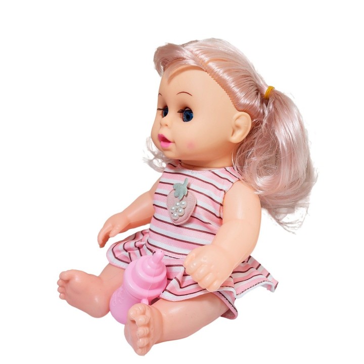 Muñeca Con Vestido Doll Baby Juguete Niña Interactivo