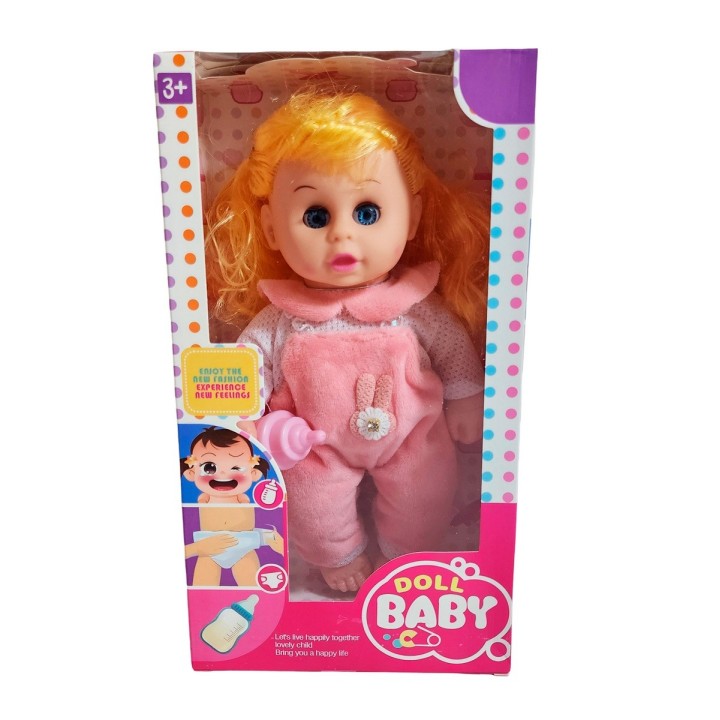 Muñeca Con Vestido Doll Baby Juguete Niña Interactivo