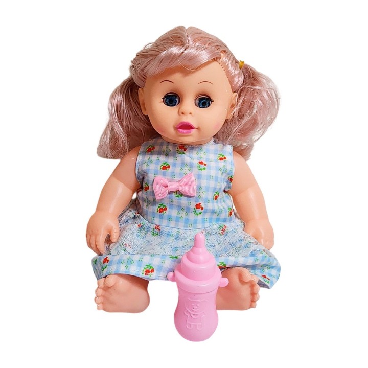 Muñeca Con Vestido Doll Baby Juguete Niña Interactivo