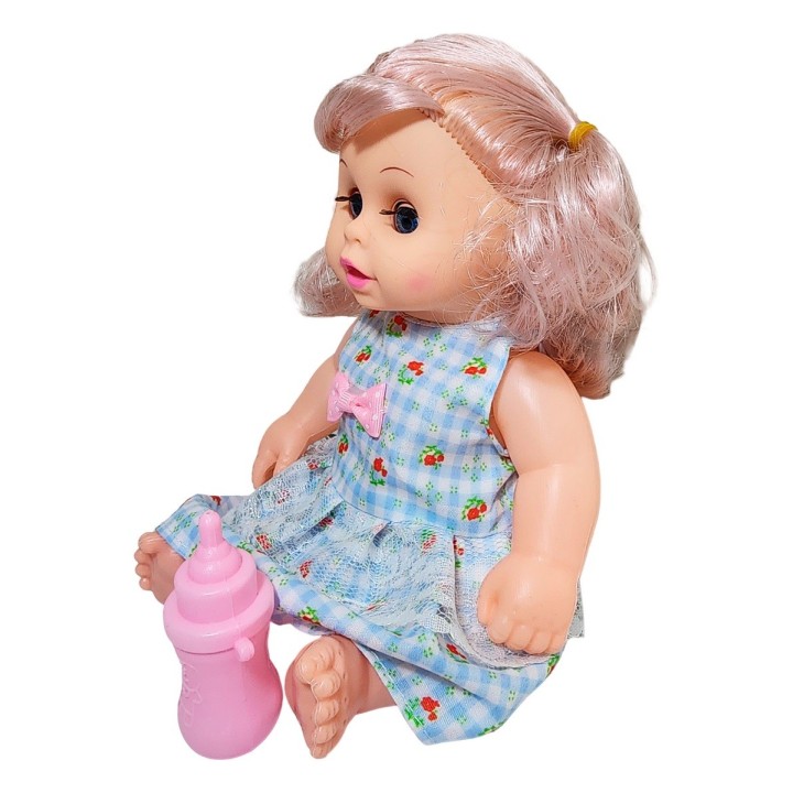 Muñeca Con Vestido Doll Baby Juguete Niña Interactivo