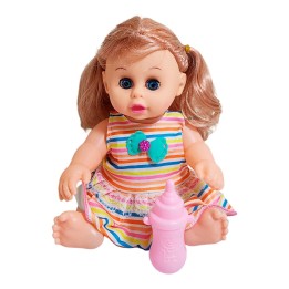 Muñeca Con Vestido Doll Baby Juguete Niña Interactivo