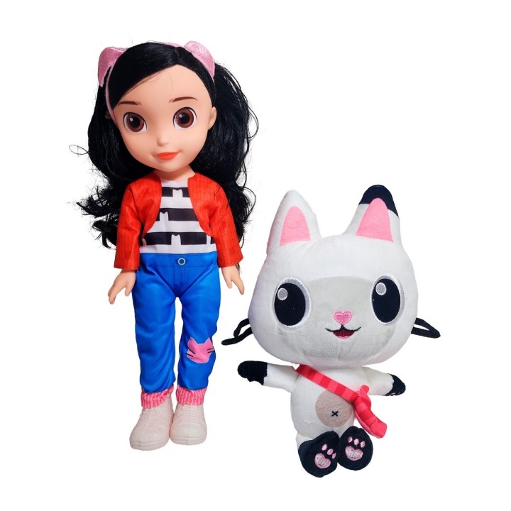 Muñeca Juguete Niñas Acompañado Mascota Muñeca Juguete Niñas Acompañado Mascota PeluchePeluche