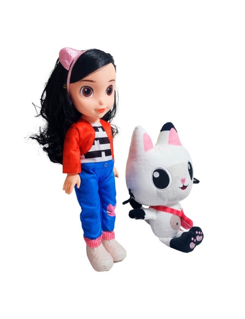 Muñeca Juguete Niñas Acompañado Mascota Muñeca Juguete Niñas Acompañado Mascota PeluchePeluche