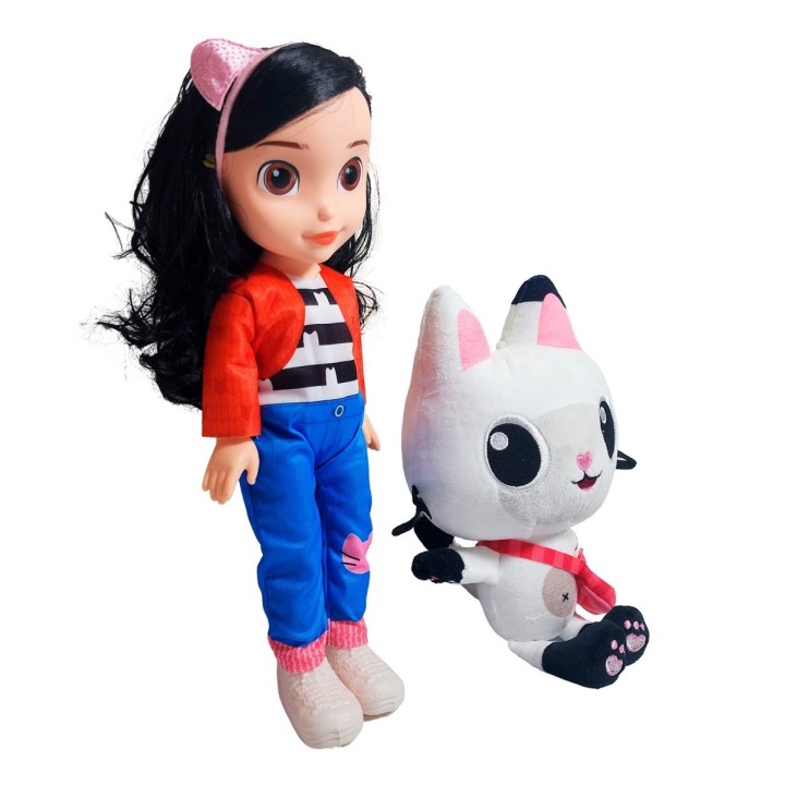 Muñeca Juguete Niñas Acompañado Mascota Muñeca Juguete Niñas Acompañado Mascota PeluchePeluche