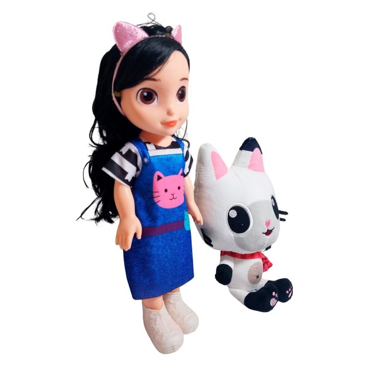 Muñeca Juguete Niñas Acompañado Mascota Peluche
