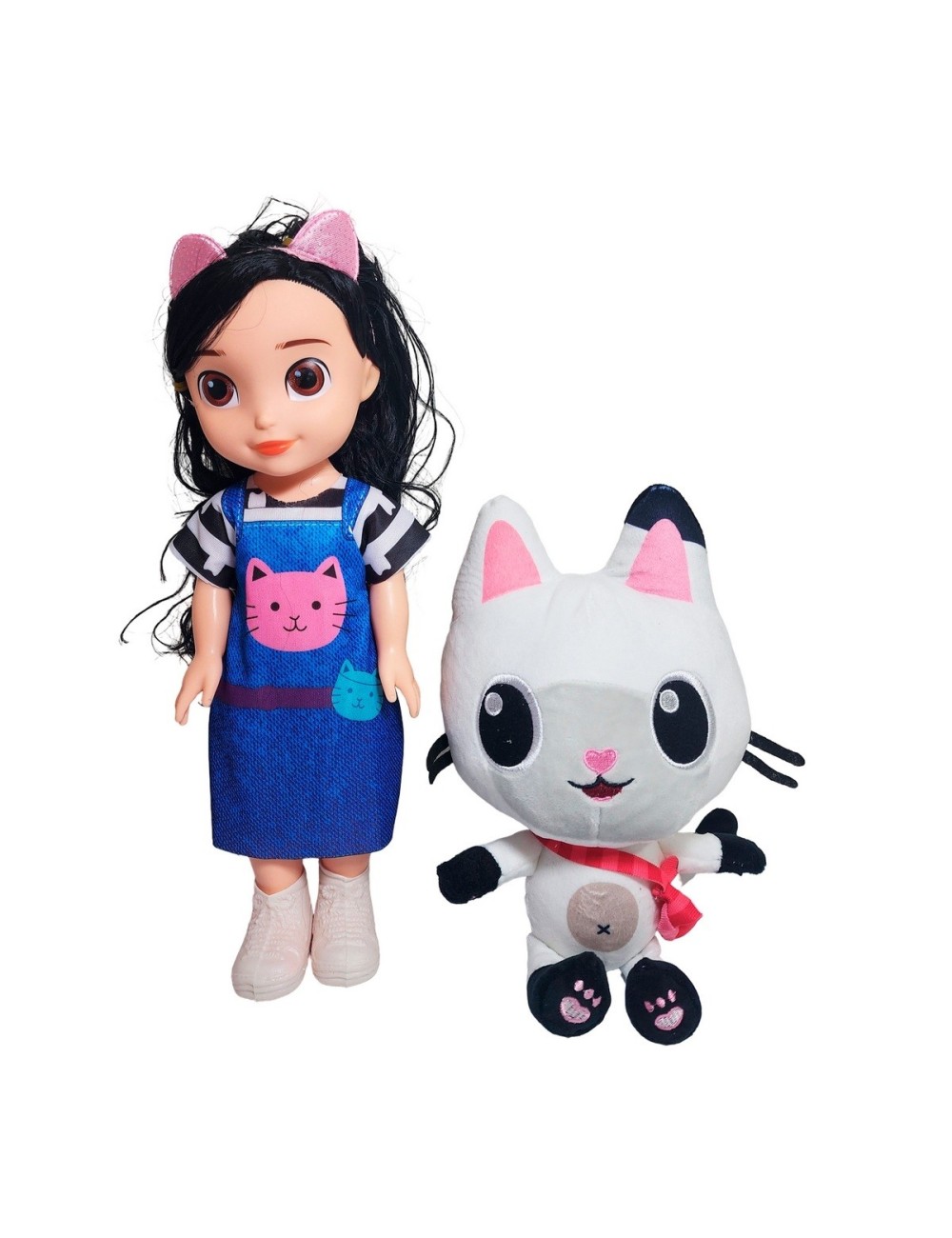 Muñeca Juguete Niñas Acompañado Mascota Peluche