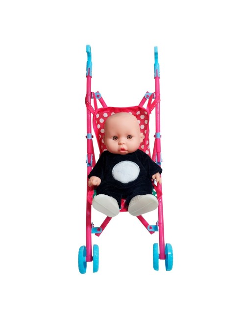 Muñeco Bebe Bebote En Coche Juguete Niñas Interactivo