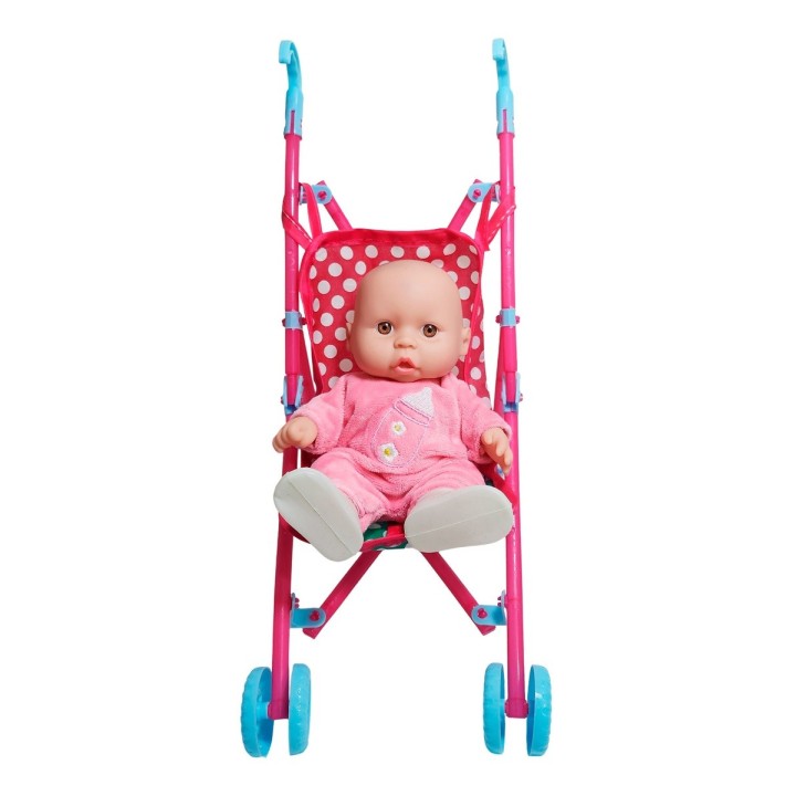 Muñeco Bebe Bebote En Coche Juguete Niñas Interactivo