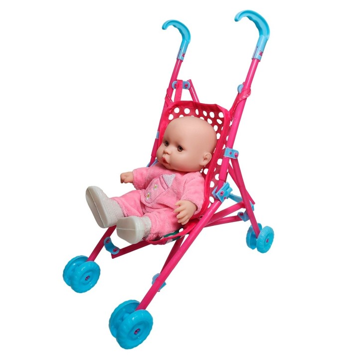 Muñeco Bebe Bebote En Coche Juguete Niñas Interactivo