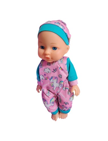 Muñeco Bebe Bebote Pijama Con Tetero Y Acesorios Juguete