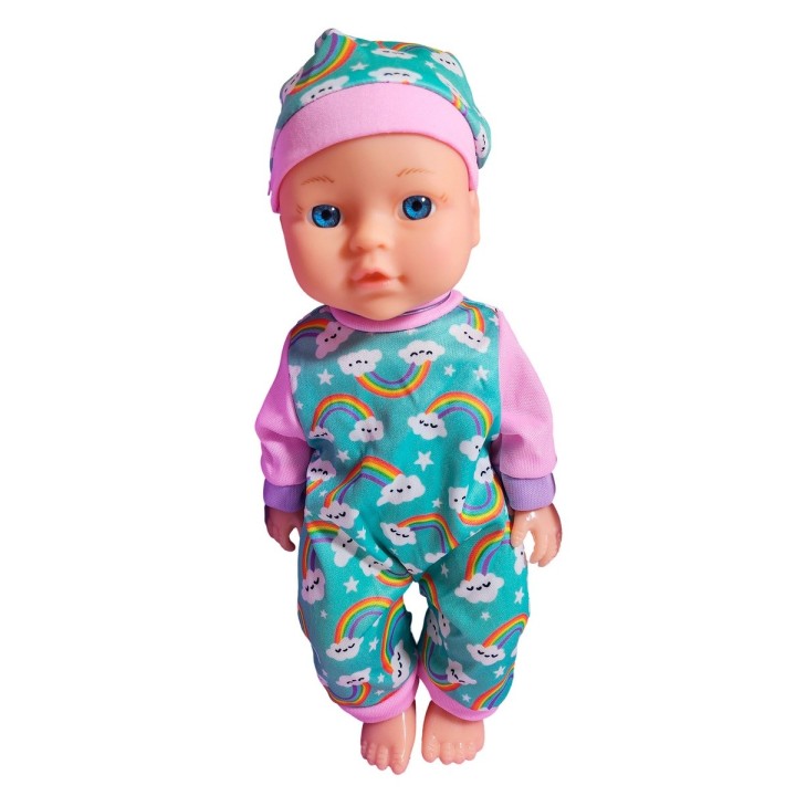 Muñeco Bebe Bebote Pijama Con Tetero Y Acesorios Juguete
