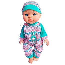 Muñeco Bebe Bebote Pijama Con Tetero Y Sonajero Juguete