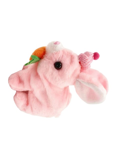 Robot Conejo Co Gorro + Zanahoria Mascota Sonido Movimiento