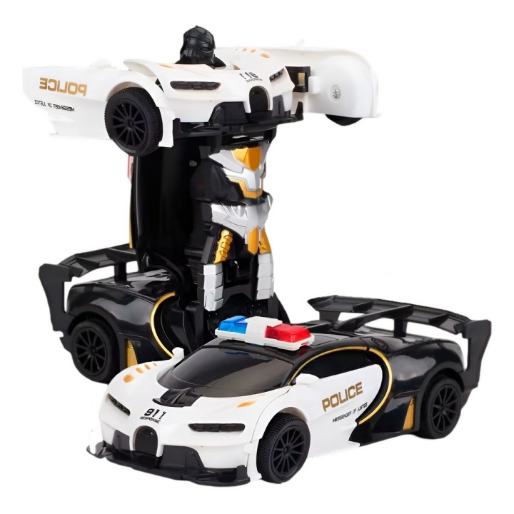 Carro Control Remoto Convierte En Robot Transformers 2 En 1