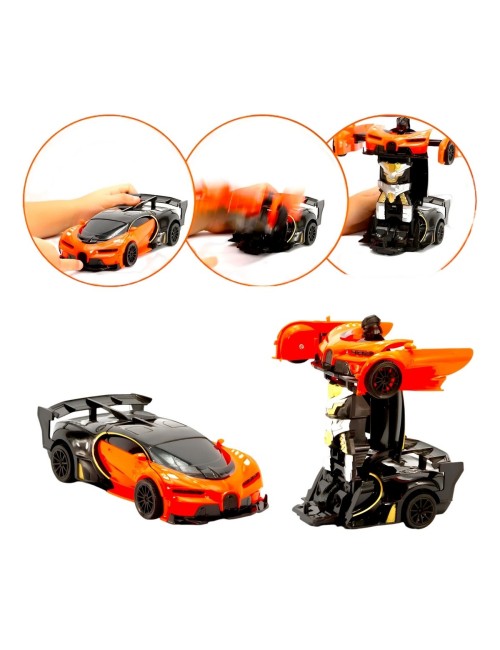 Carro Control Remoto Convierte En Robot Transformers 2 En 1