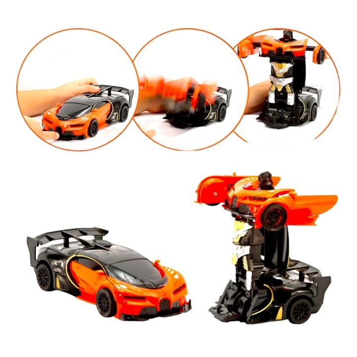 Carro Control Remoto Convierte En Robot Transformers 2 En 1