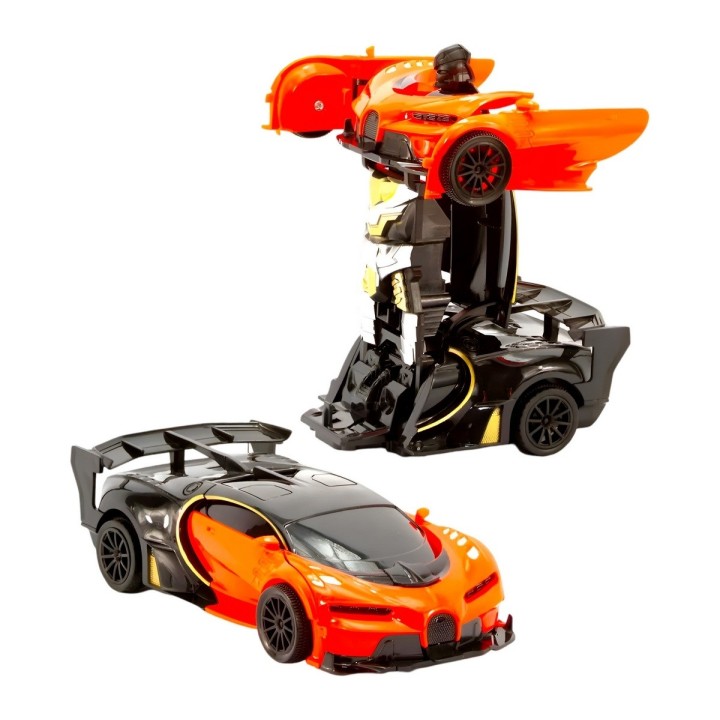 Carro Control Remoto Convierte En Robot Transformers 2 En 1
