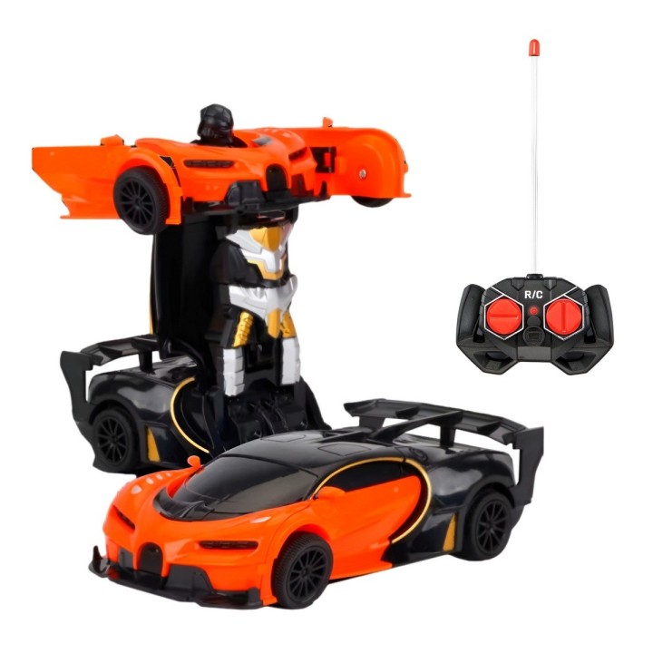 Carro Control Remoto Convierte En Robot Transformers 2 En 1