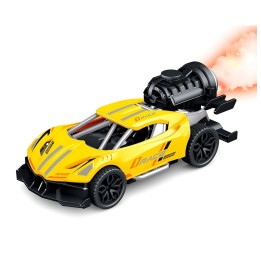 Carro Deportivo De Cuerda Racing Con Vapor Juguete Niños