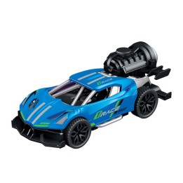 Carro Deportivo De Cuerda Racing Con Vapor Juguete Niños
