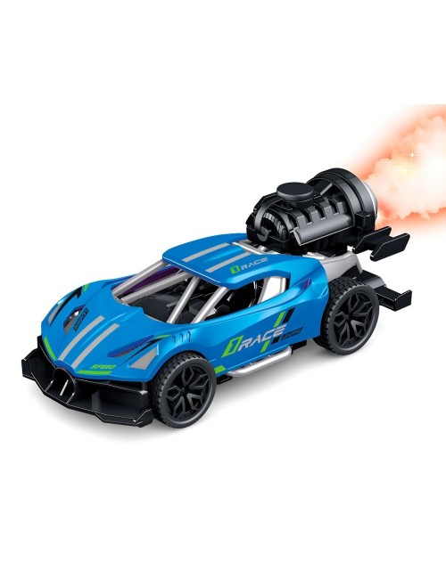 Carro Deportivo De Cuerda Racing Con Vapor Juguete Niños