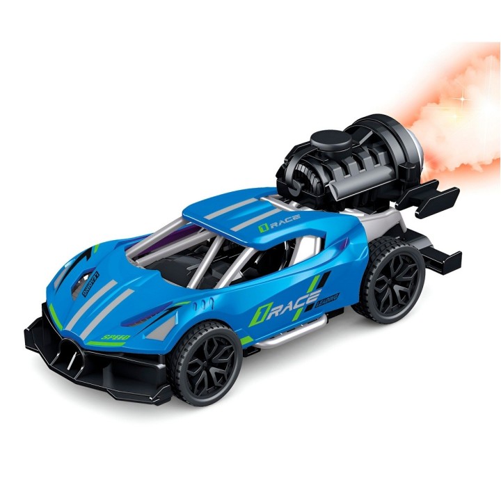 Carro Deportivo De Cuerda Racing Con Vapor Juguete Niños