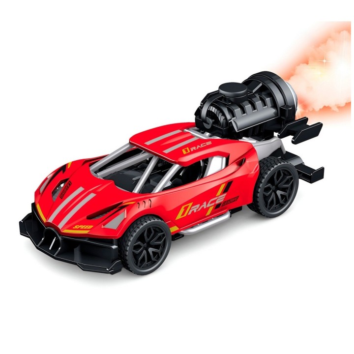 Carro Deportivo De Cuerda Racing Con Vapor Juguete Niños