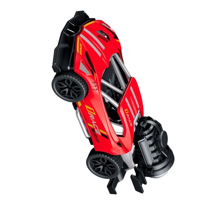 Carro Deportivo De Cuerda Racing Con Vapor Juguete Niños