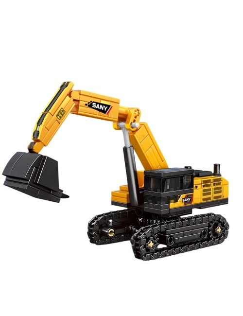 Figura Armable Armatodo Construccion Retroexcavadora Juguete