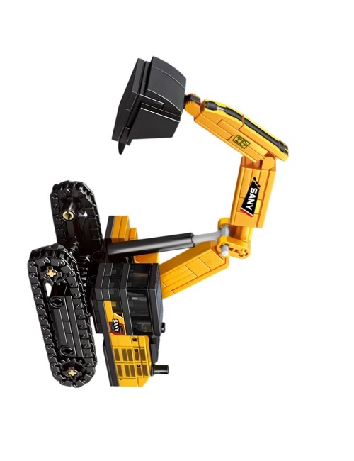 Figura Armable Armatodo Construccion Retroexcavadora Juguete