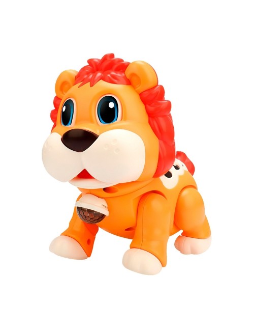 Robot Leon Juguete Movimiento Sonido Interactivo + Baterias