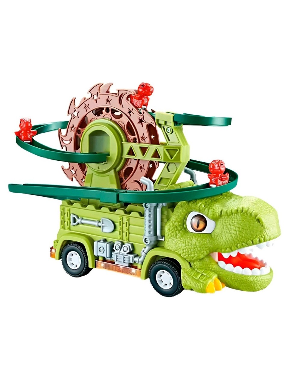 Pista Dinosaurio Rex Juguete Interactivo Mini Dinosaurios