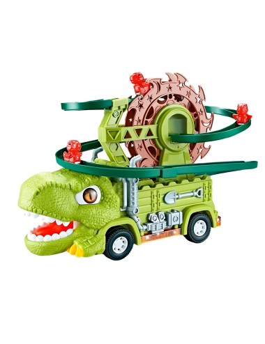 Pista Dinosaurio Rex Juguete Interactivo Mini Dinosaurios