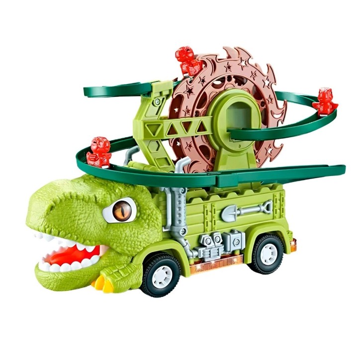 Pista Dinosaurio Rex Juguete Interactivo Mini Dinosaurios