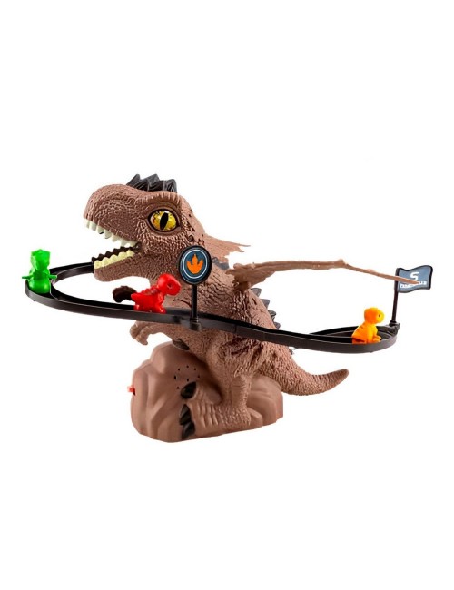 Pista Dinosaurios Juguete Interactivo Con Mini Dinosaurios
