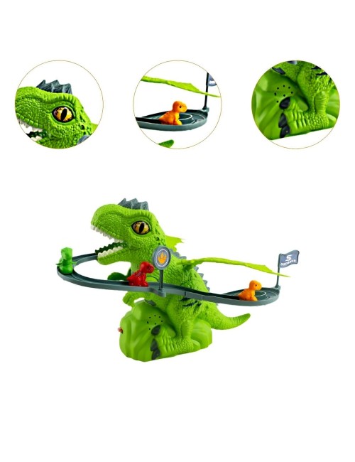 Pista Dinosaurios Juguete Interactivo Con Mini Dinosaurios