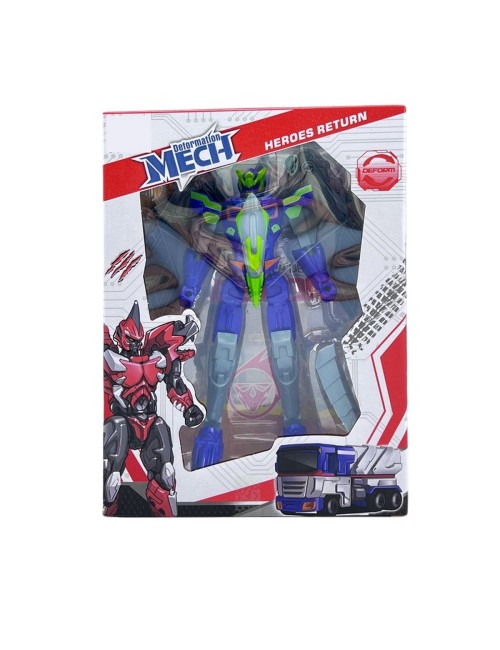 Figura Robot Verde Coleccionable Juguete Niños Heroes