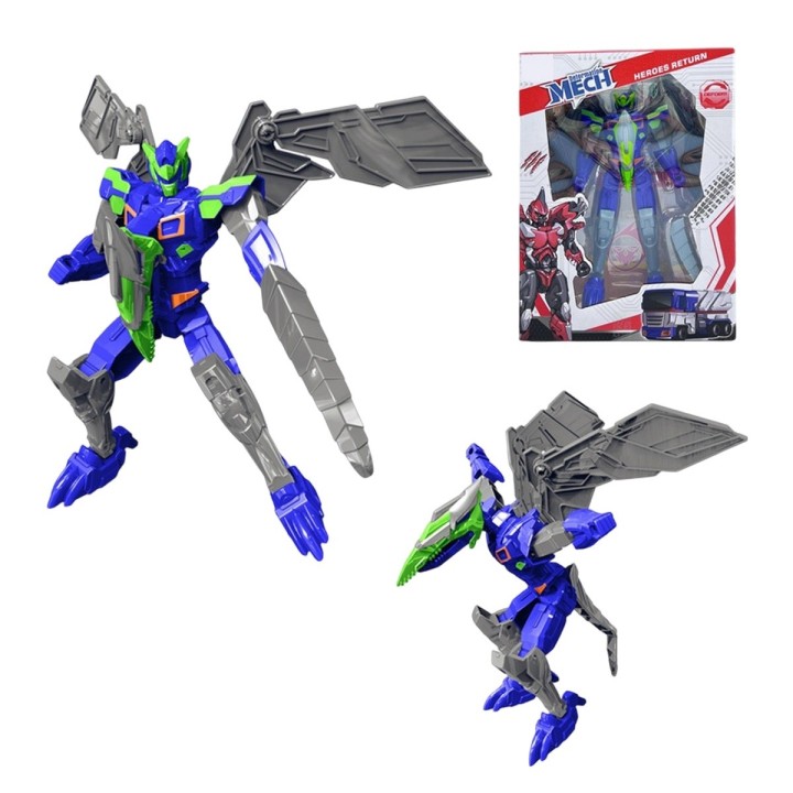 Figura Robot Verde Coleccionable Juguete Niños Heroes | Dayoshop