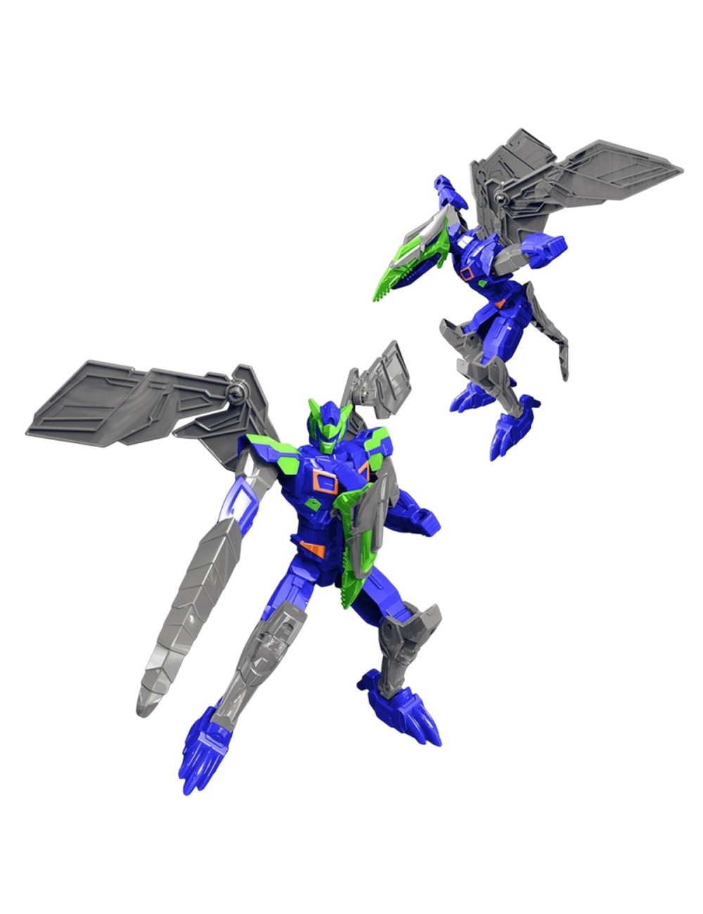 Figura Robot Verde Coleccionable Juguete Niños Heroes