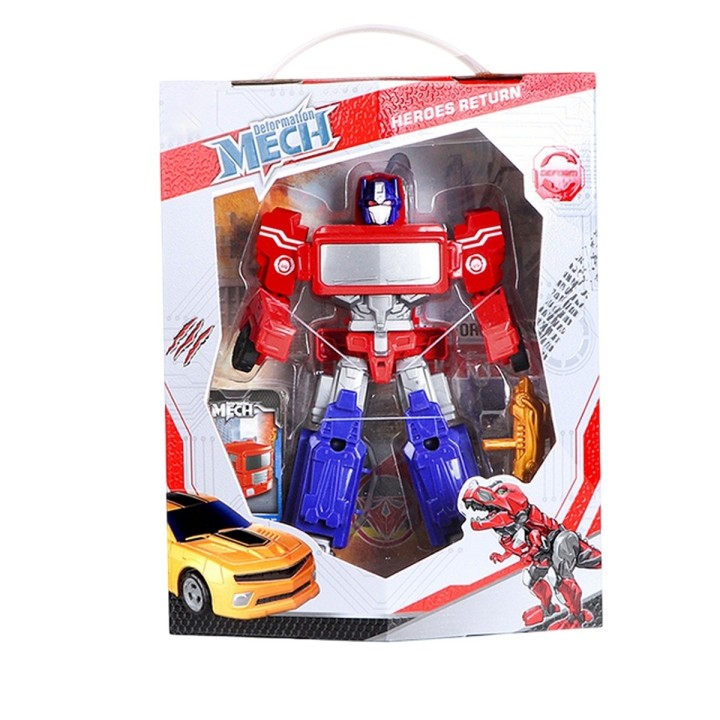 Figura Robot Rojo Coleccionable Juguete Niños Heroes | Dayoshop