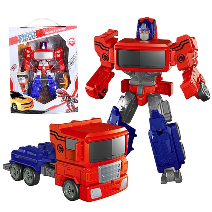 Figura Robot Rojo Coleccionable Juguete Niños Heroes | Dayoshop