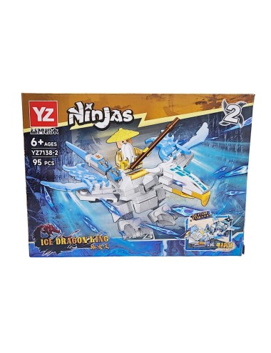 Bloques Y Figuras De Armar Ninja Nave Espacial Armatodo