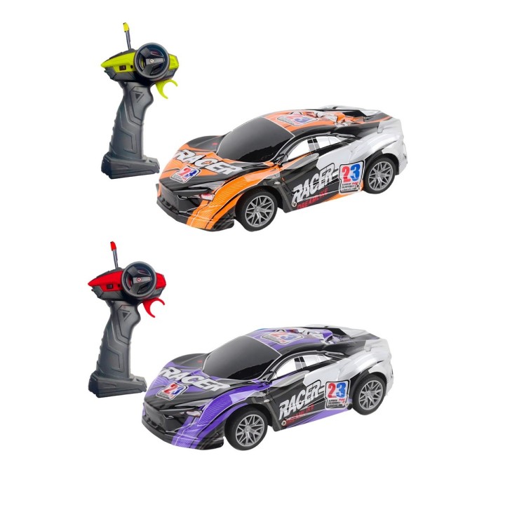 Duo Carro Control Remoto Racer Recargable Juguete Niños