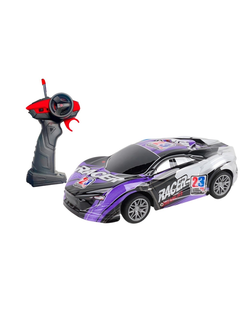 Duo Carro Control Remoto Racer Recargable Juguete Niños