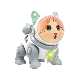 Gato Astronauta Robot Movimiento Luces Sonido Juguete Niños