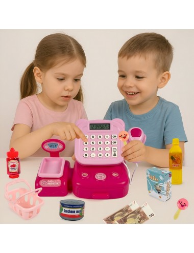 Caja Registradora Shopping Juguete Interactivo + Baterias
