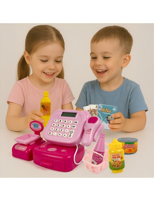 Caja Registradora Shopping Juguete Interactivo + Baterias